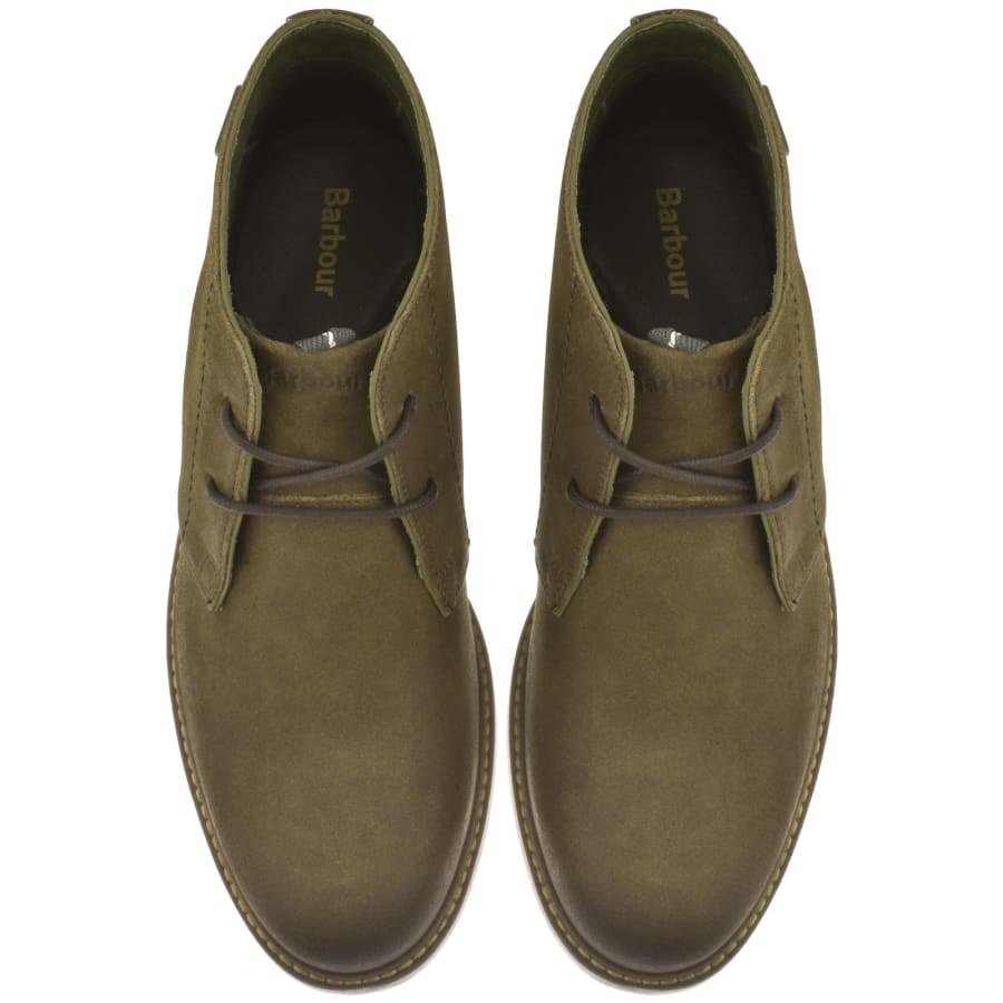 Barbour Readhead Chukka Boots Khaki
